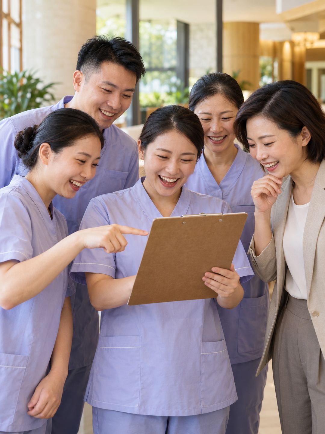 Your Choice Medicare team with an employer